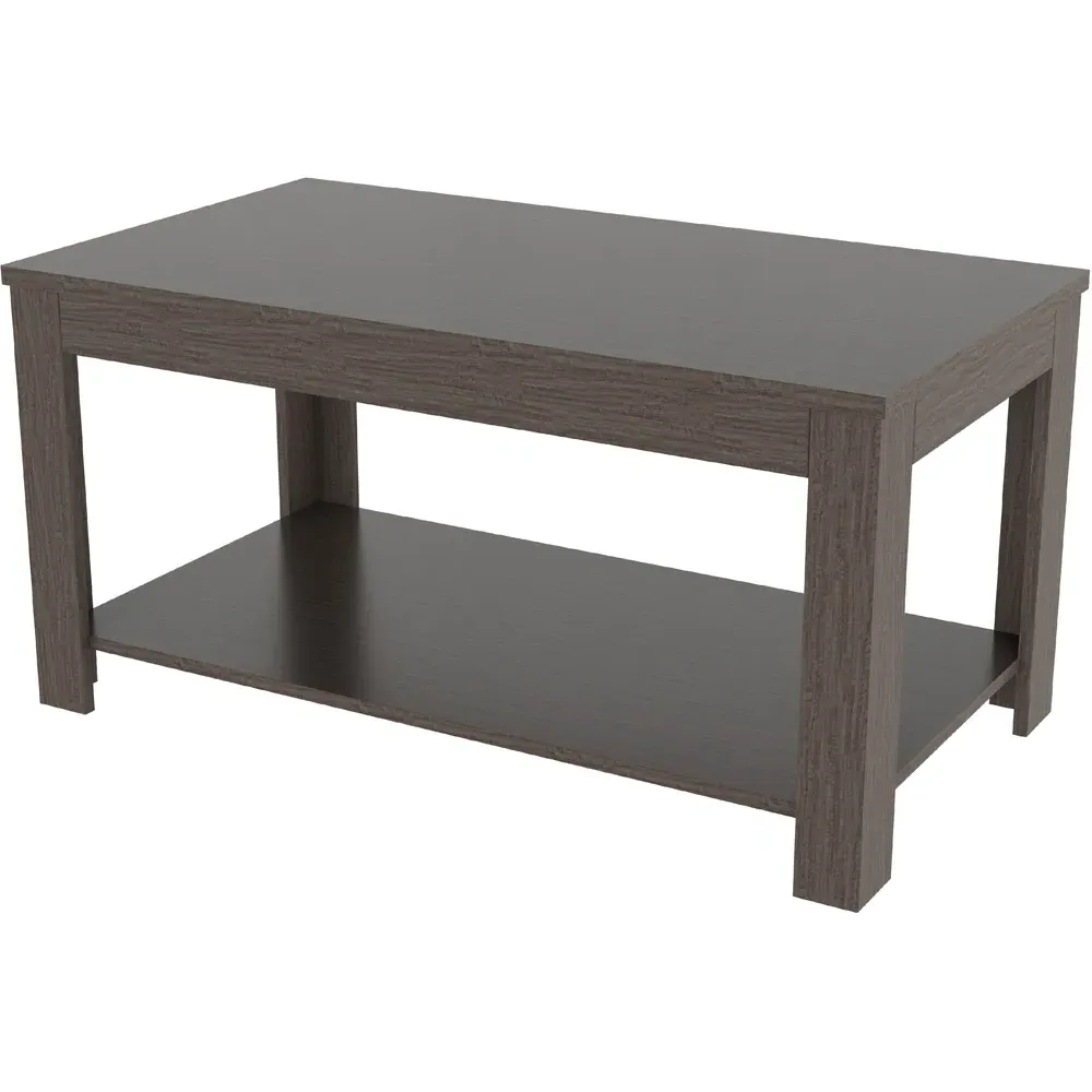Calibre Coffee Table with Storage - Grey, Oak