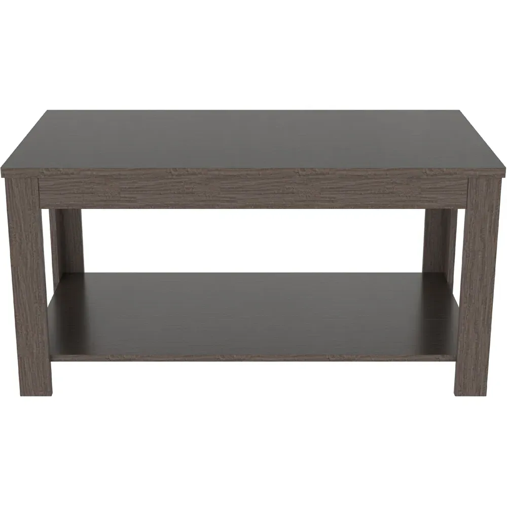 Calibre Coffee Table with Storage - Grey, Oak