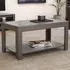 Calibre Coffee Table with Storage - Grey, Oak