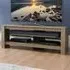 Calibre Plus 2 Shelf TV Unit - Brown, Oak