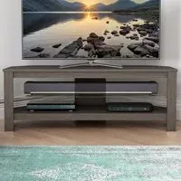 Calibre Plus 2 Shelf TV Unit - Grey, Oak