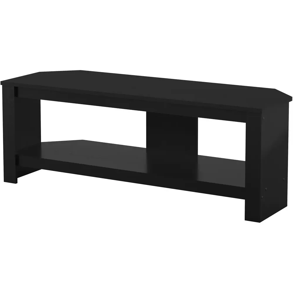 Calibre Single Shelf TV Unit - Black, Oak