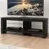 Calibre Single Shelf TV Unit - Black, Oak