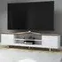 Whitesands 2 Door TV Unit with Storage - White