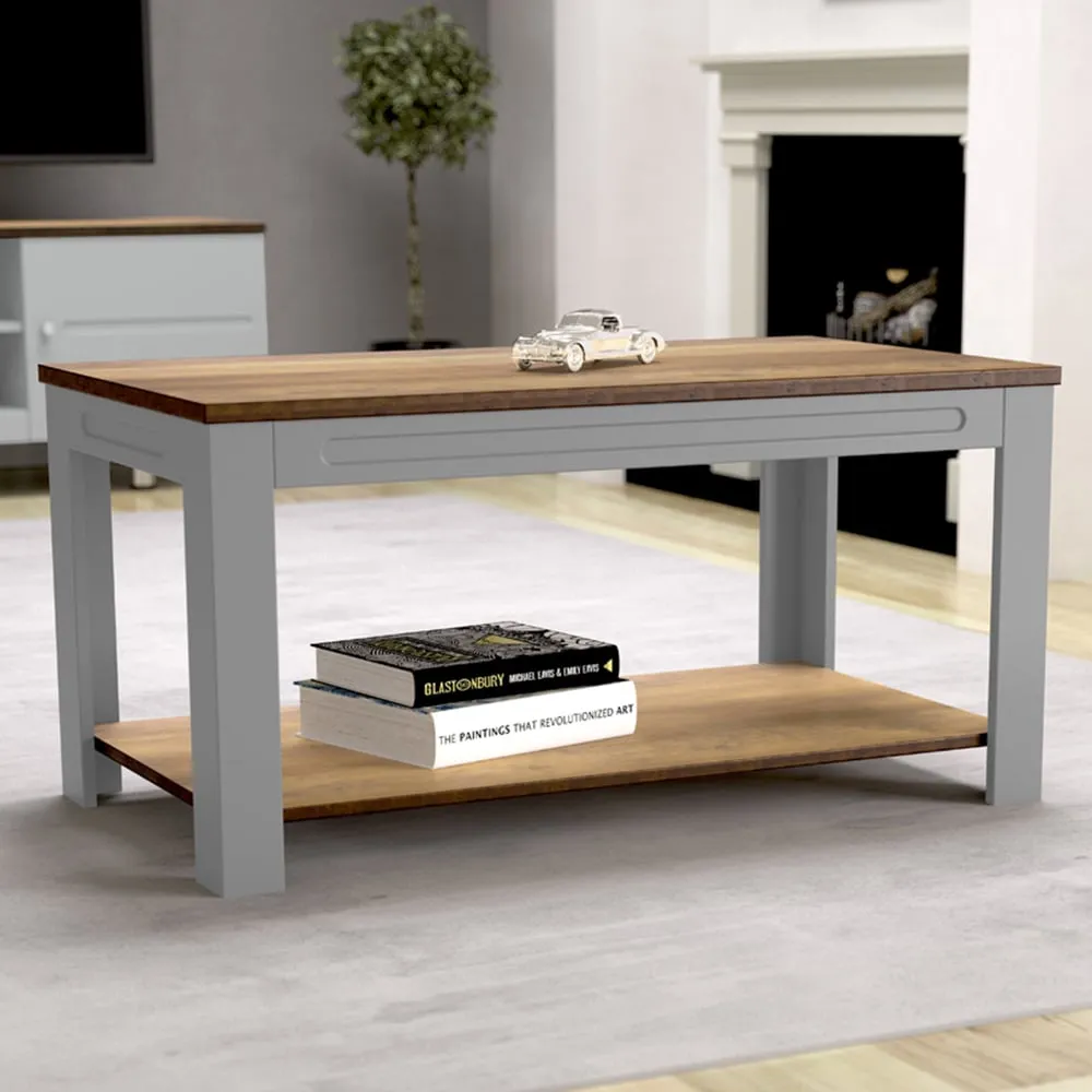 Whitesands Coffee Table - Grey, Wood