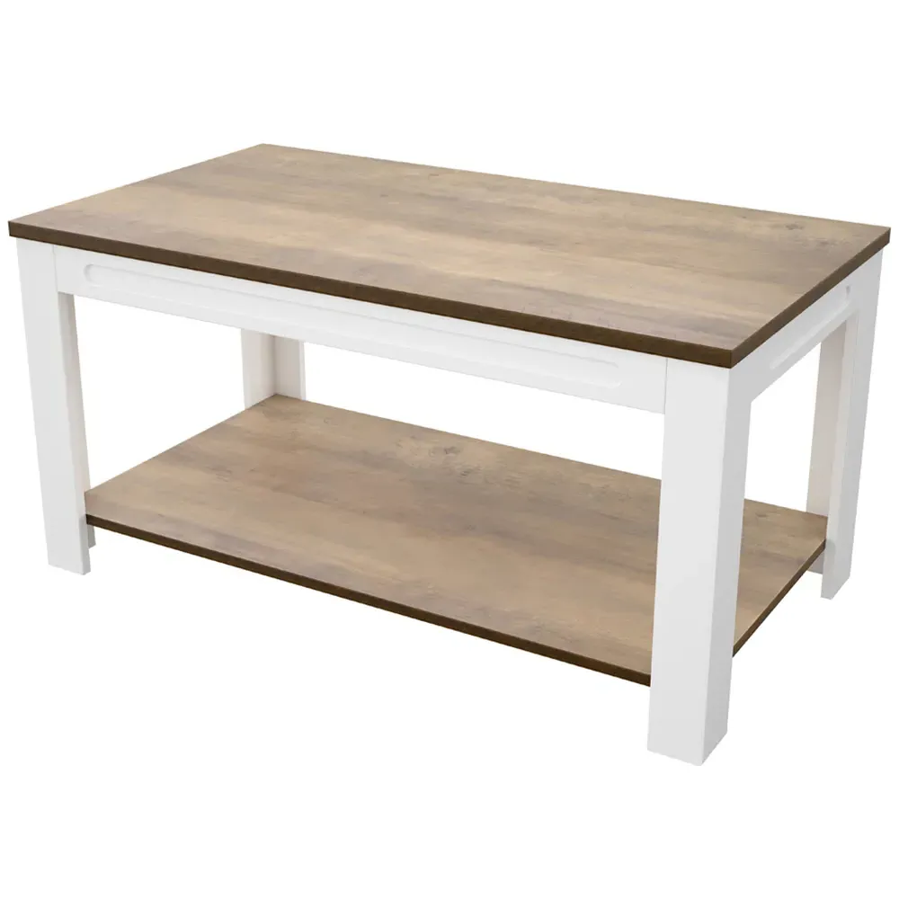 Whitesands Coffee Table - White, Wood