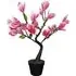 Warm White LED Pink Lily Tree Lamp - Pink