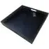 Large Tray with Handles - Black