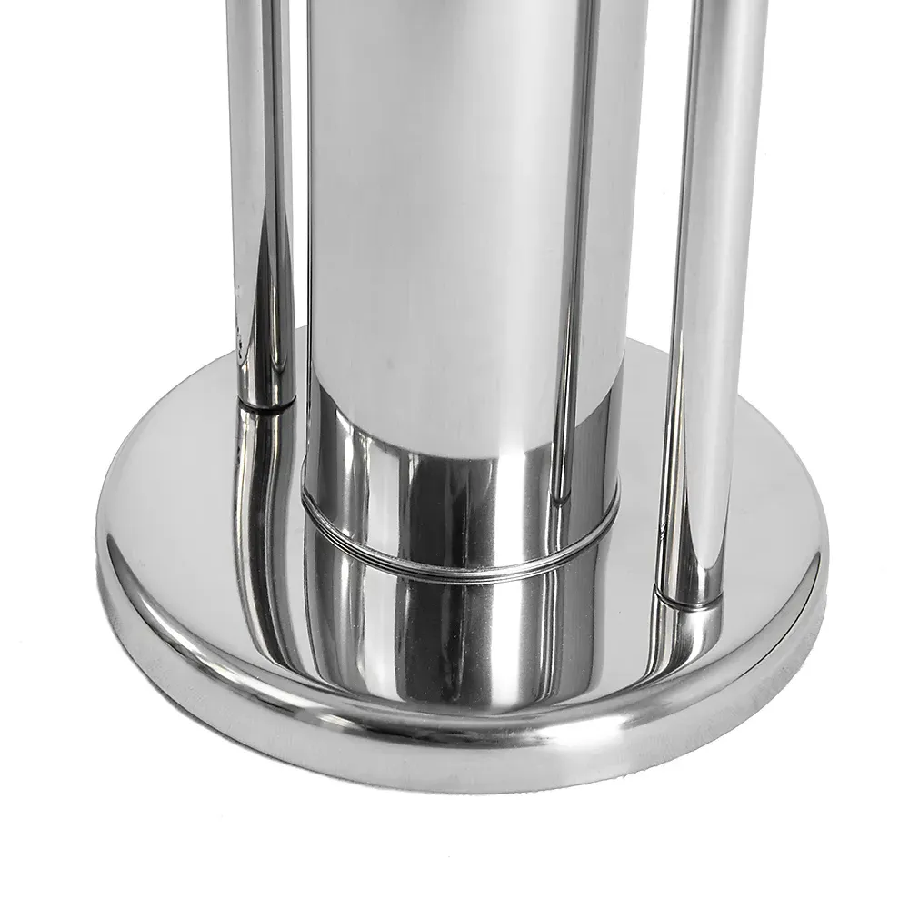 Round Toilet Brush and Paper Holder