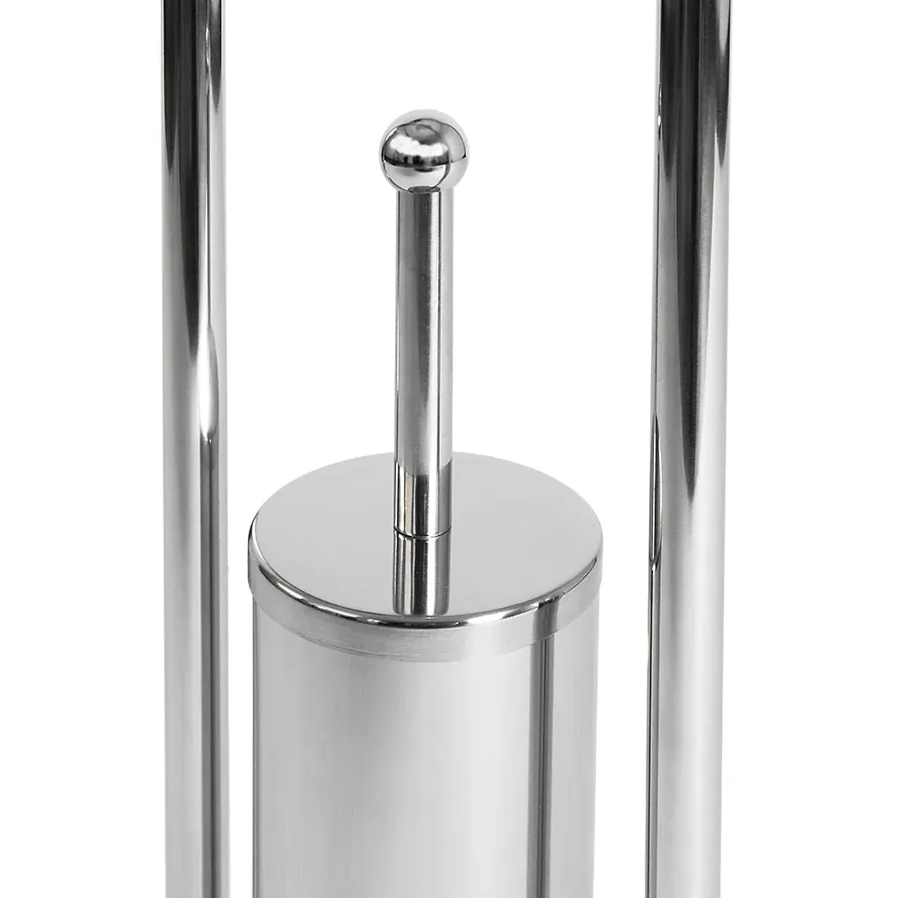 Round Toilet Brush and Paper Holder
