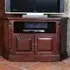 La Roque Corner TV Unit with Storage - Brown, Mahogany