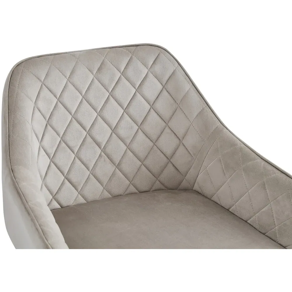 Mink Bar Stool Set of 2 - Cream