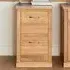 Mobel 2-Drawer Filing Cabinet - Brown, Oak