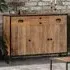 Ooki 3 Door 4 Drawer Sideboard - Brown, Reclaimed Wood