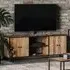 Ooki 4 Door Extra Large TV Cabinet - Brown, Reclaimed Wood