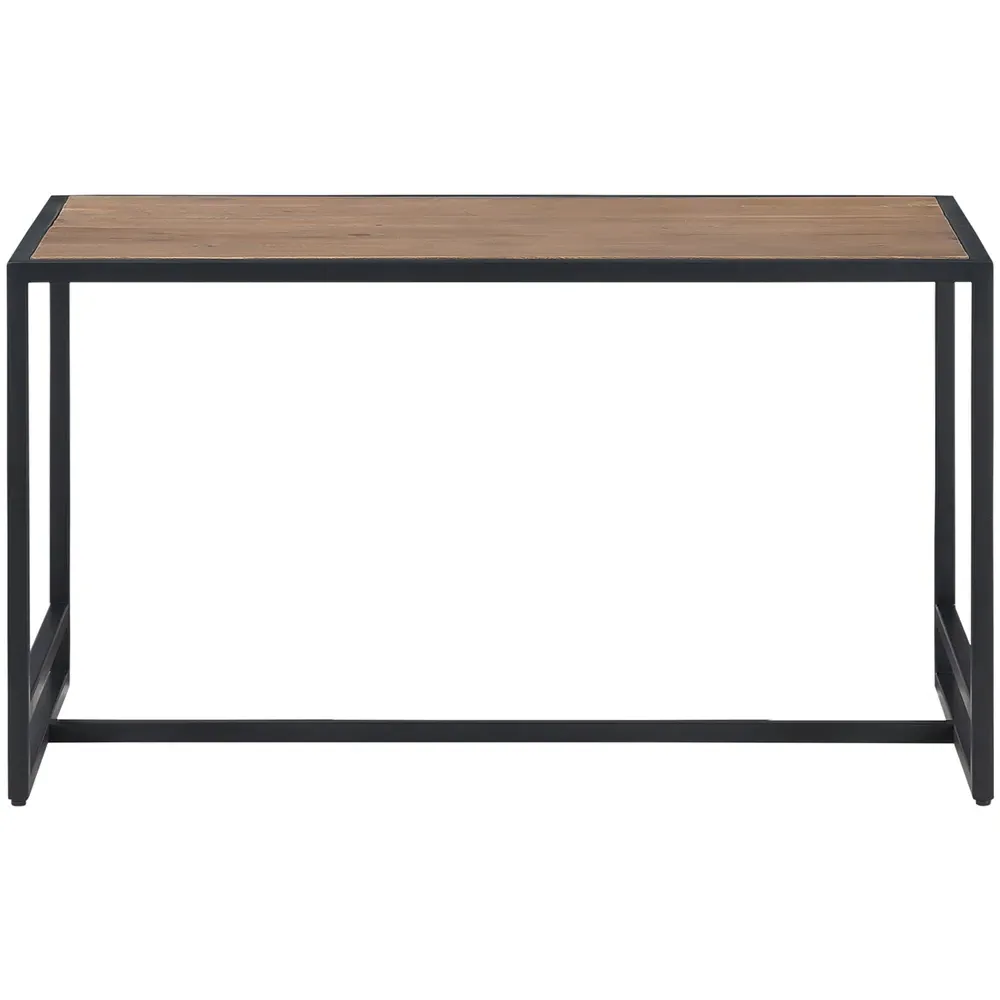 Ooki Tall Open Coffee Table - Brown, Reclaimed Wood