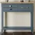 Signature 3 Drawer Console Table - Blue, Oak