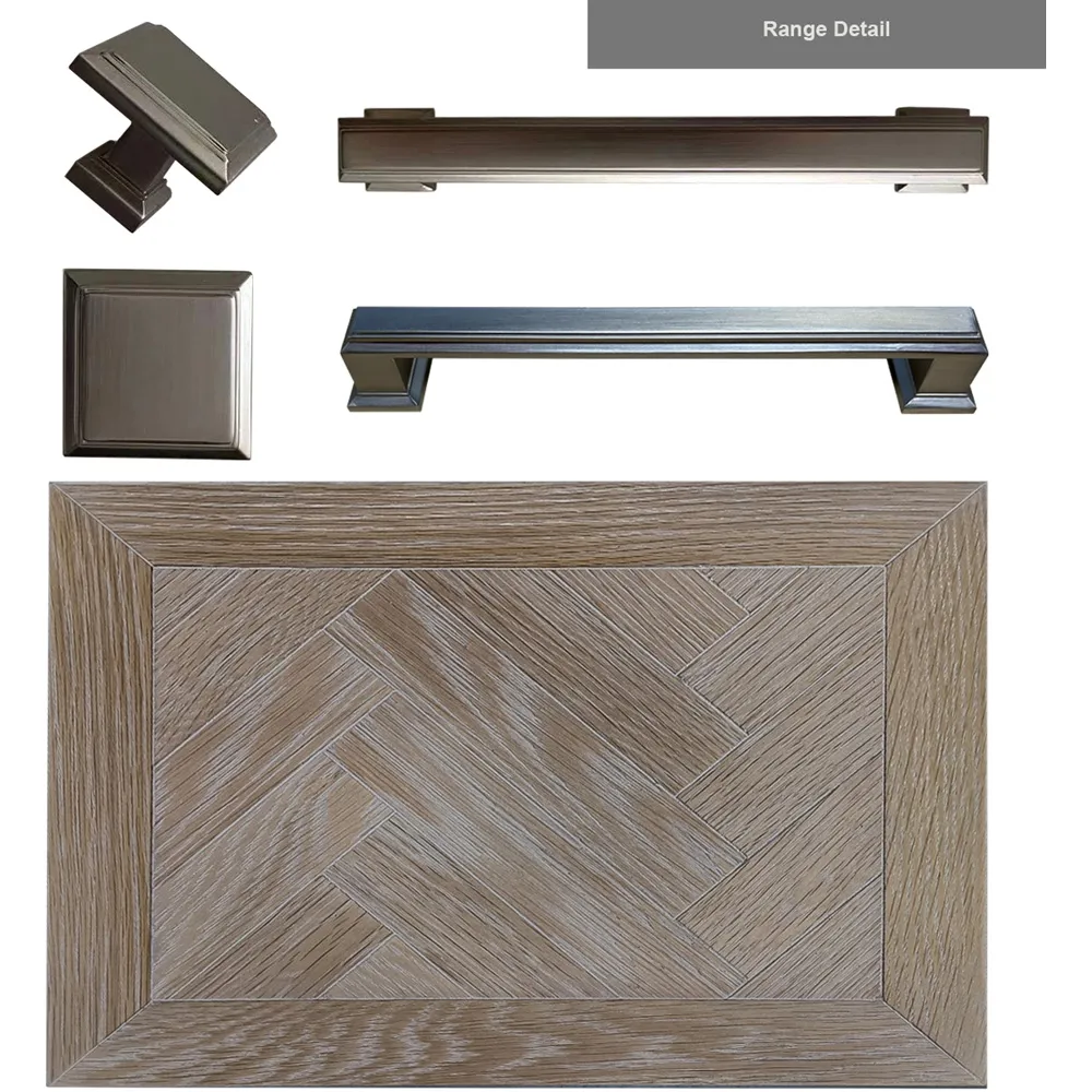 Signature 7 Drawer Sideboard - Blue, Oak