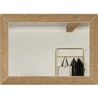 Signature Portrait Mirror - Blue, Oak