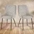 Signature Set of 2 Dining Chairs - Mink, Velvet