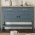Signature Small Sideboard with Storage - Blue, Oak