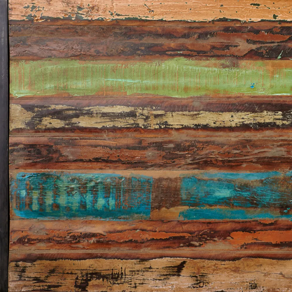 Urban Chic 2-Seater Dining Bench - Multi, Reclaimed Wood