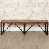 Urban Chic 3-Seater Dining Bench - Multi, Reclaimed Wood