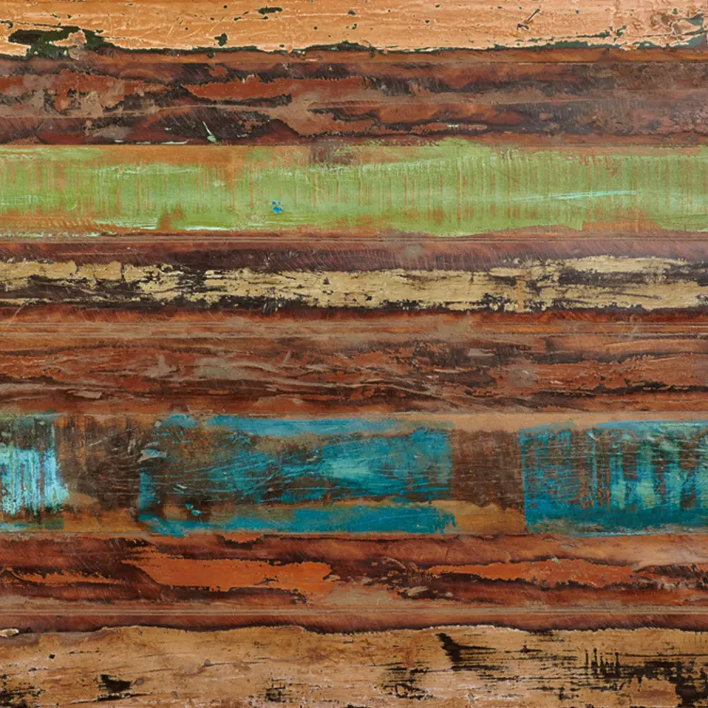 Urban Chic 4-Seater Dining Table - Multi, Reclaimed Wood