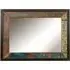 Urban Chic Rectangular Wall Mirror - Multi, Reclaimed Wood