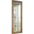Urban Elegance Wall Mirror - Brown, Reclaimed Wood
