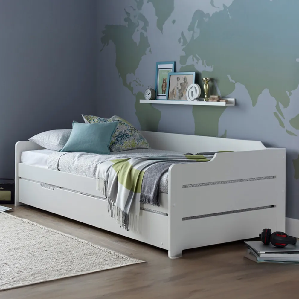 Copella Guest Bed with Trundle - White image