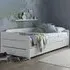 Copella Single Guest Bed with Trundle - White