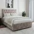 Double Divan Base - Silver, Chenille