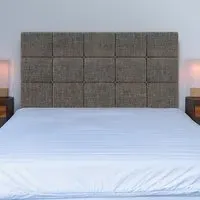 King Size Pearl Squared Headboard - Slate, Linen