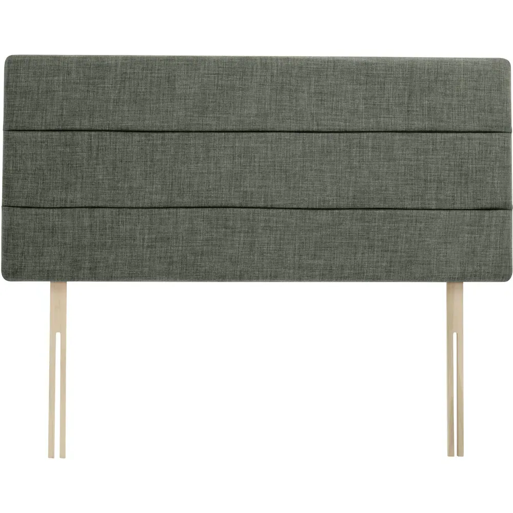 Milan Double Headboard - Grey, Linen