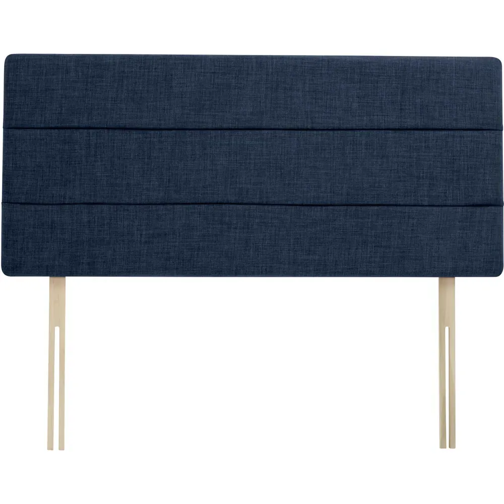 Milan Double Headboard - Midnight, Linen
