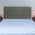 Milan Single Headboard - Charcoal, Linen
