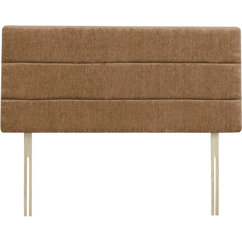 Milan Single Headboard - Cream, Chenille