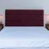 Milan Small Double Headboard - Purple, Chenille