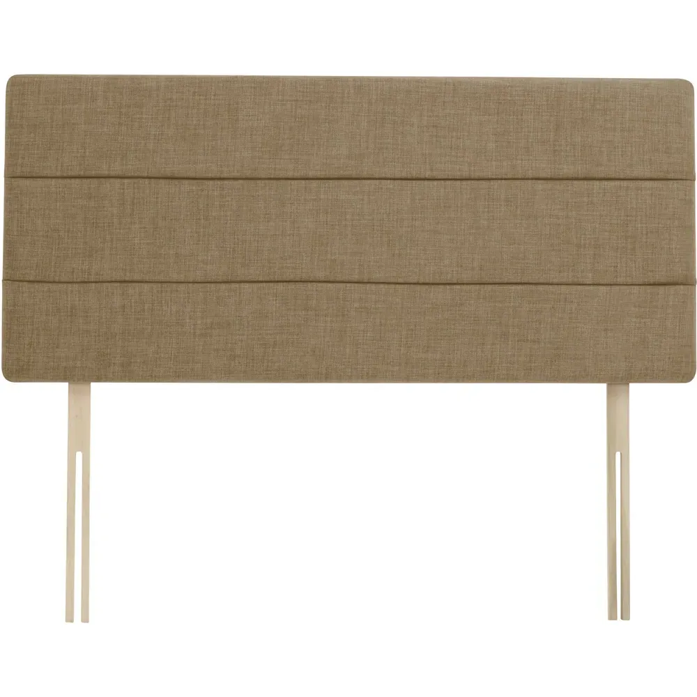 Milan Super King Headboard - Cream, Linen