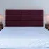 Milan Super King Size Headboard - Purple, Chenille