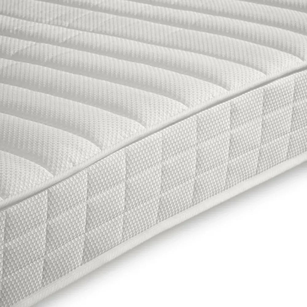 Quest 3 Drawer Bed Frame with Spring Mattress - White