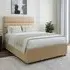 Single Divan Base - Cream, Linen