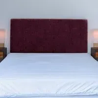 Valencia Double Headboard - Aubergine, Chenille