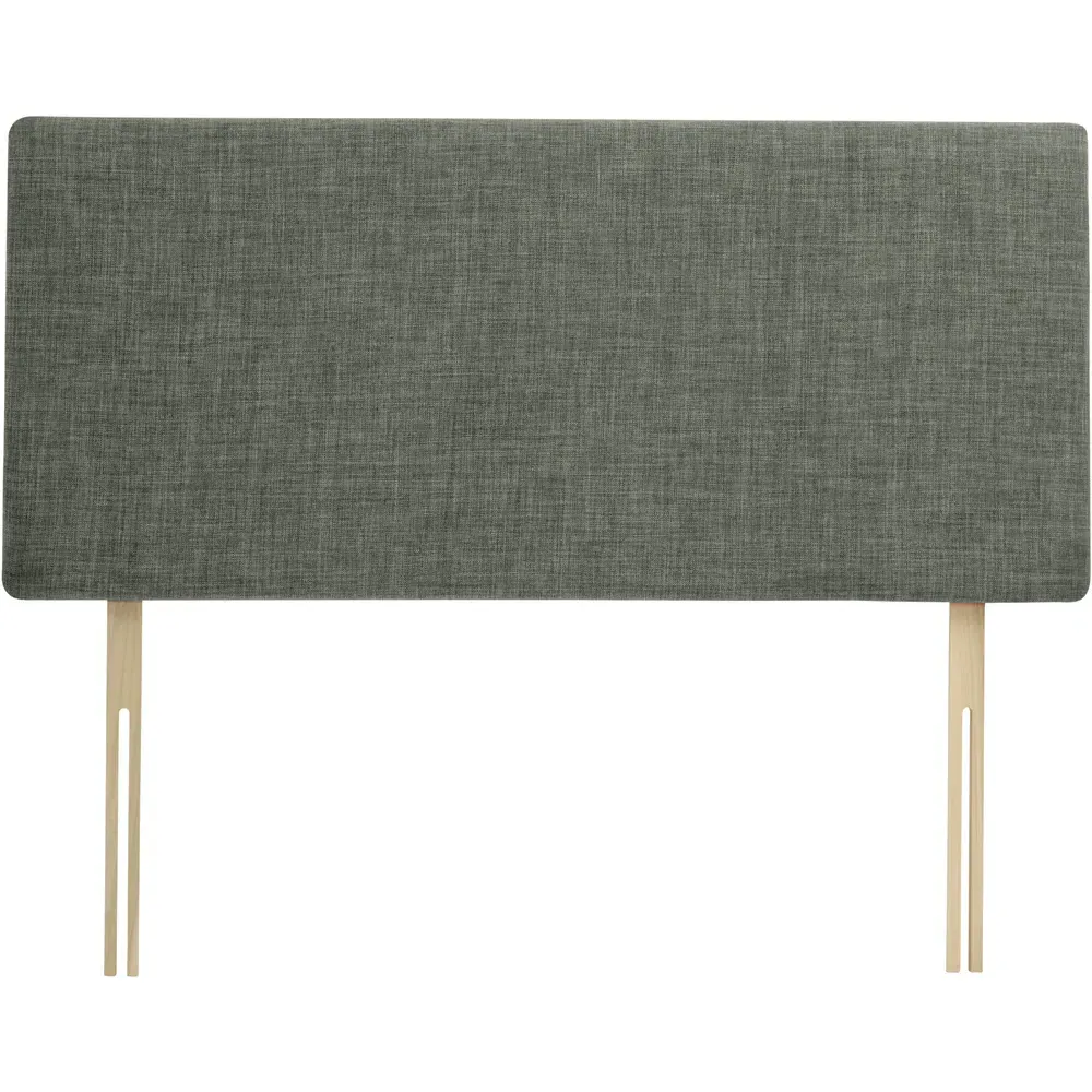 Valencia Double Headboard - Charcoal, Linen