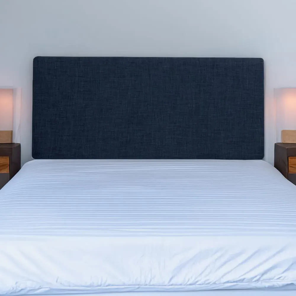 Valencia Double Headboard - Midnight, Linen
