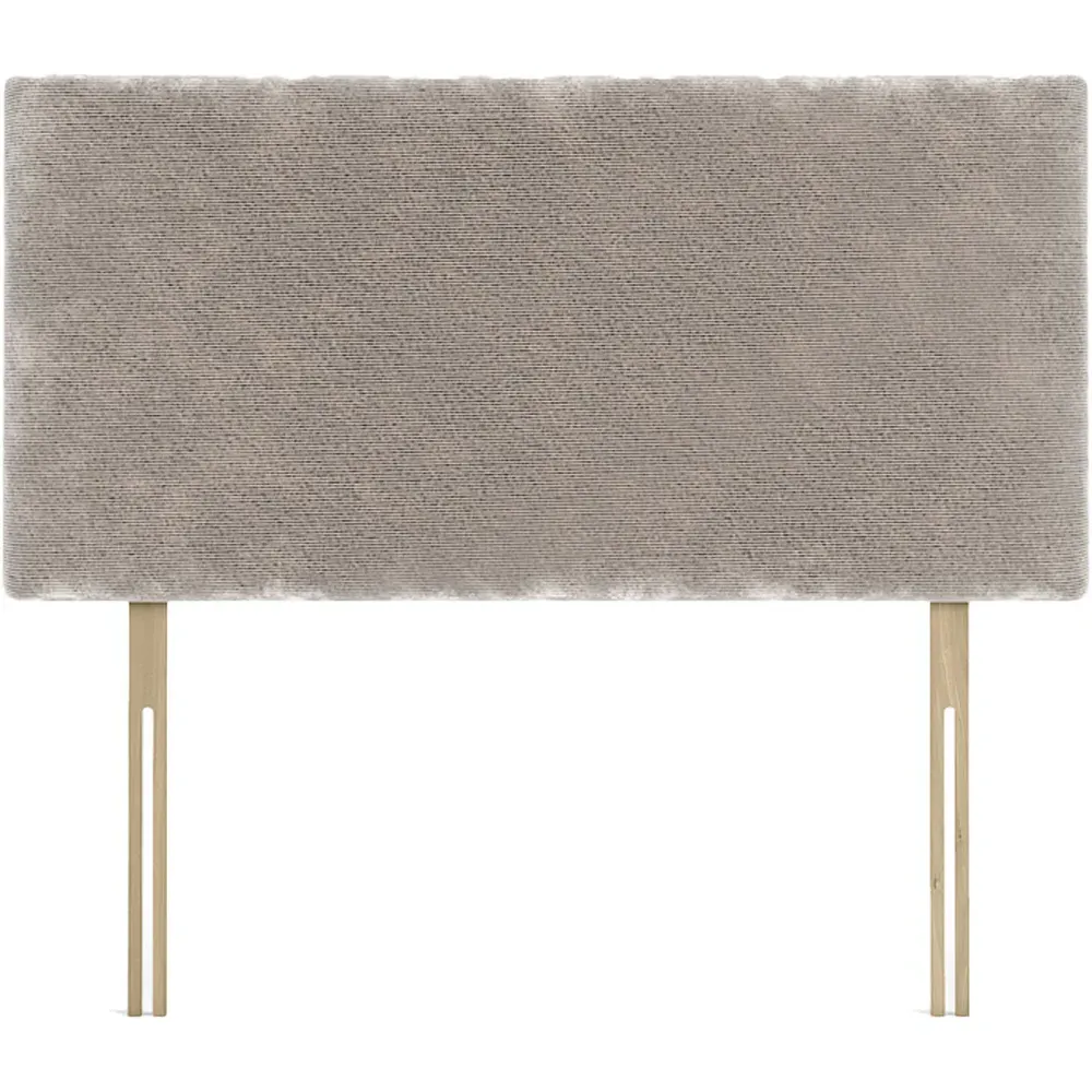 Valencia Double Headboard - Silver, Chenille