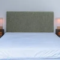 Valencia King Size Headboard - Charcoal, Linen