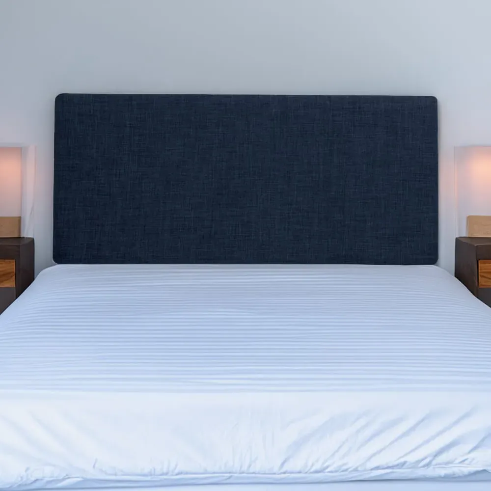 Valencia King Size Headboard - Midnight, Linen