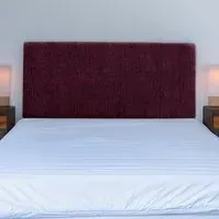 Valencia King Size Headboard - Purple, Chenille